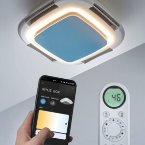 Intelligent ceiling fan lamp